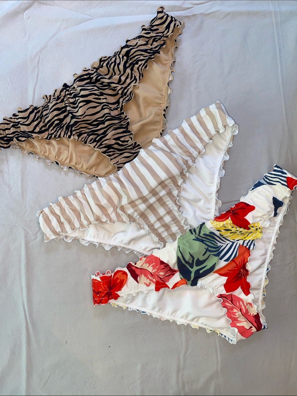 Hollister White Swim Bottoms Bundle